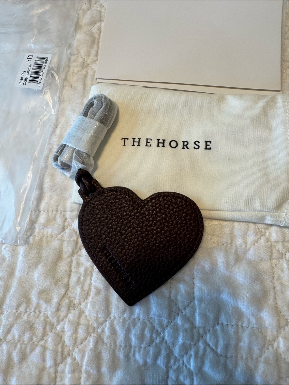 The Horse leather bag tag - Picture 3 of 5